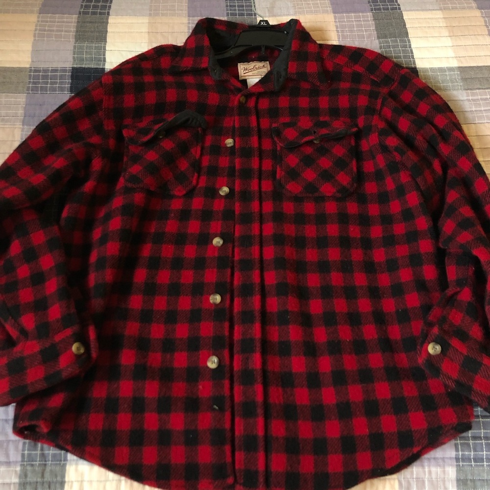 Woolrich heavy wool flannel jacket
